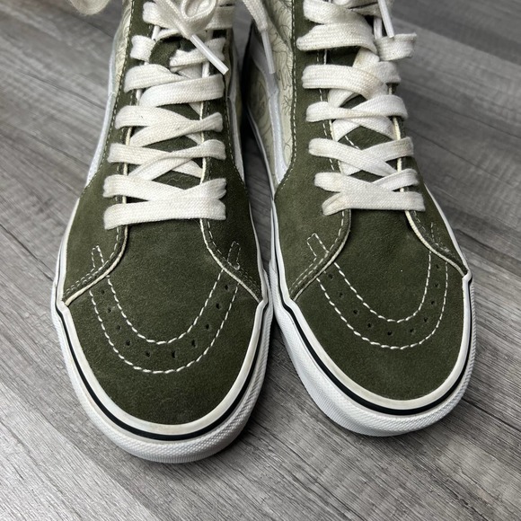Vans SK8 Hi Desert Skulls Grape Leaf Classic Skate Shoes Womens 7.5 - Picture 5 of 9
